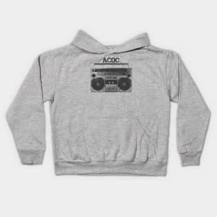 ACDC / Hip Hop Tape Kids Hoodie